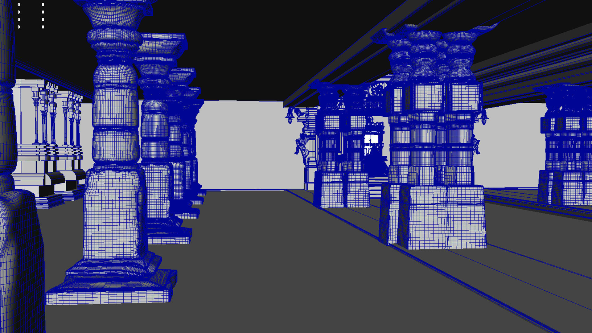 swami raghavendra temple 2 3D model_25