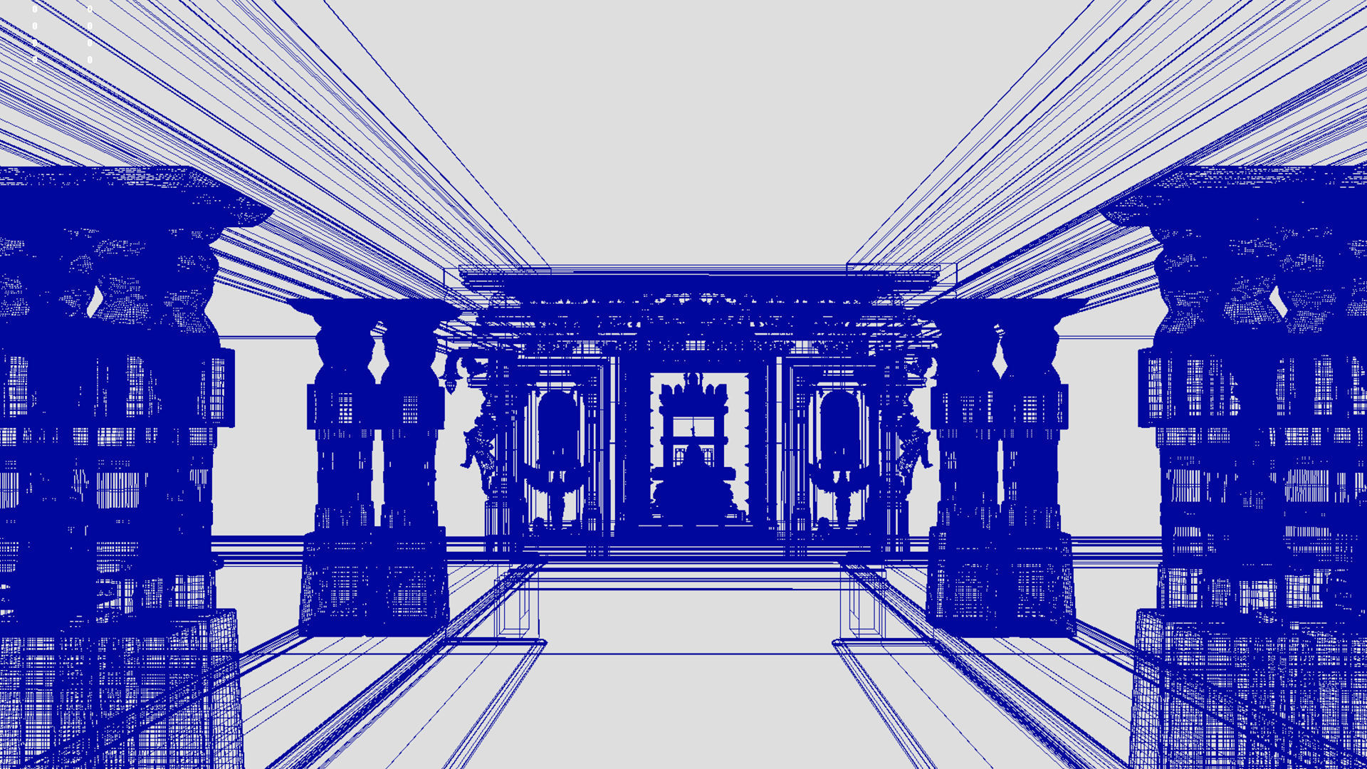 swami raghavendra temple 2 3D model_17