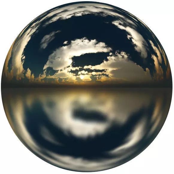 4k HDR Sunset Dark Sky 3D model