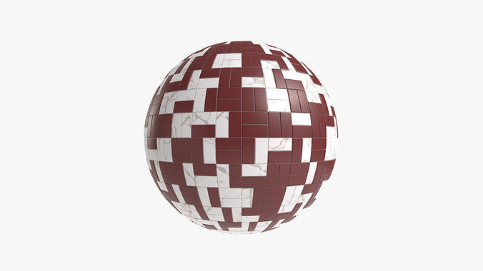 Floor Tile 001 PBR 4K - V38 Texture
