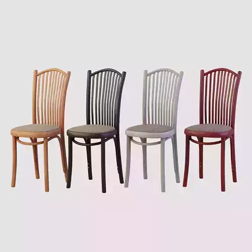 Chairs in different colors