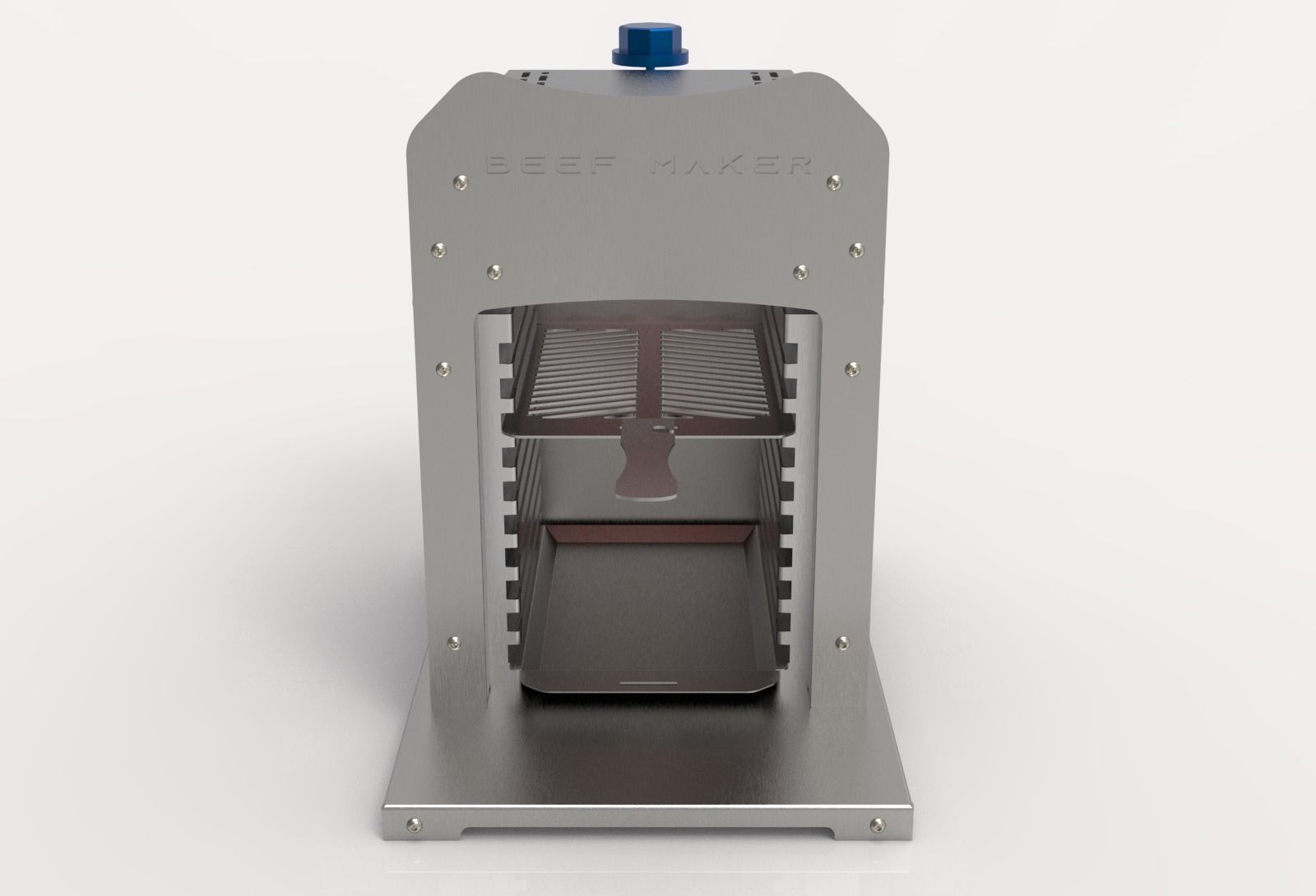 Beef Maker with Gas Burner 3D print model_3