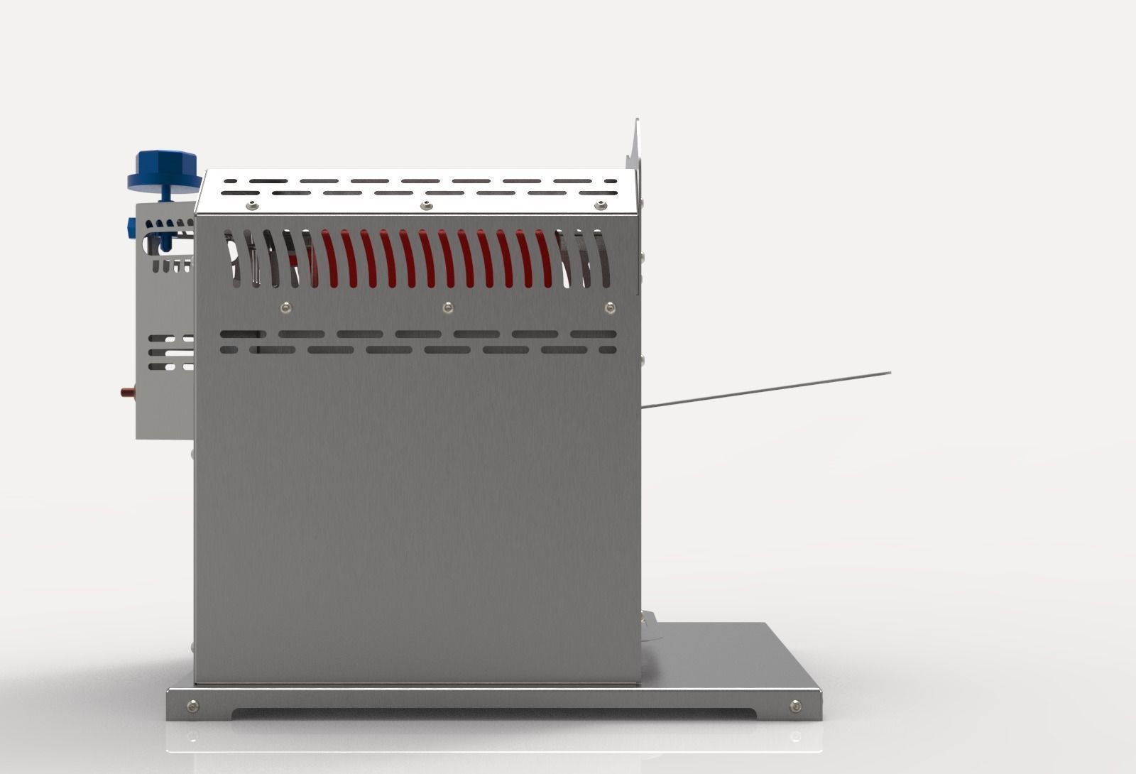 Beef Maker with Gas Burner 3D print model_4