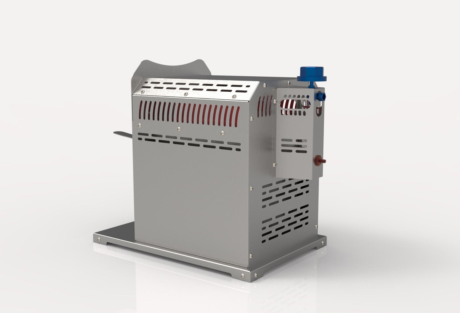Beef Maker with Gas Burner 3D print model_2