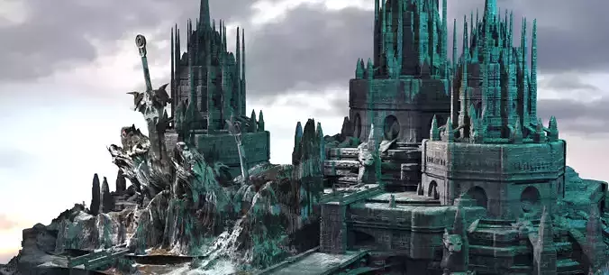 Van Helsing Mountain castle Tower