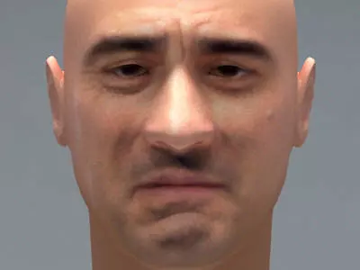 Robert De Niro 3D model_0