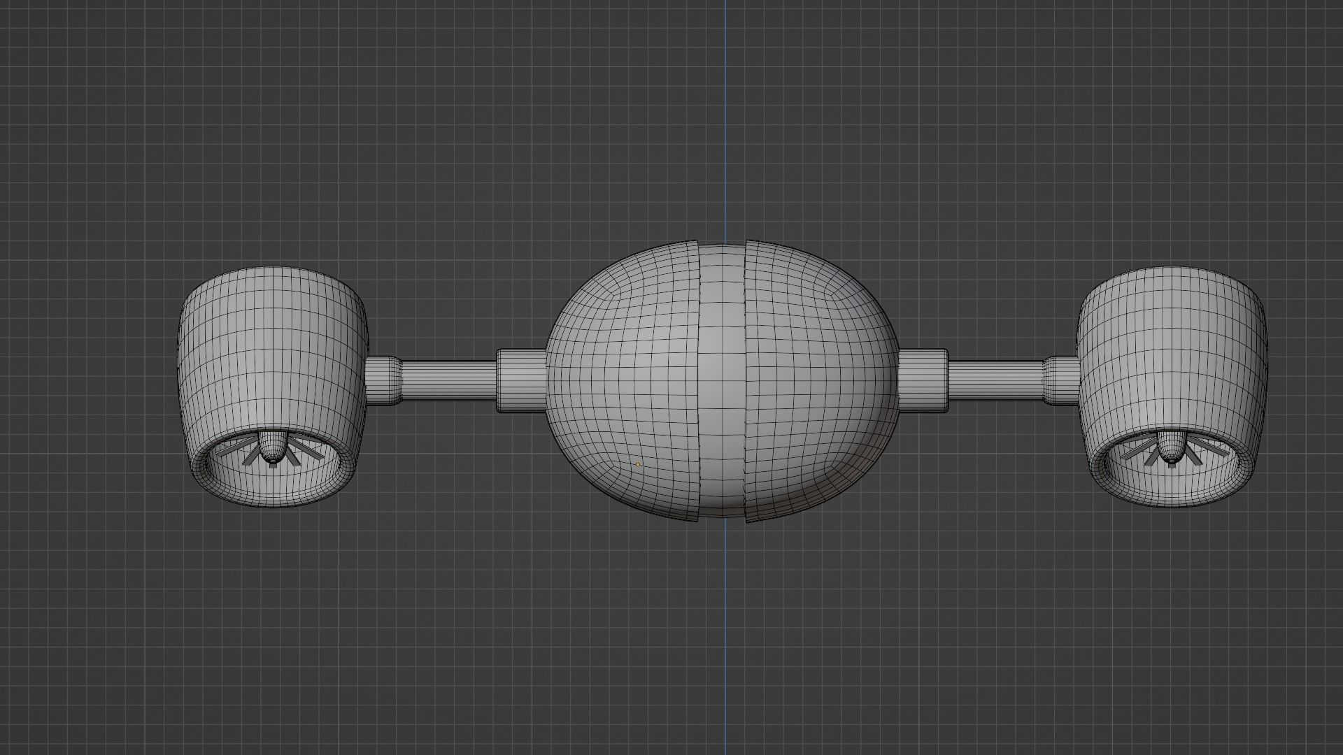 Aviated Robot - Golden Version 3D model_20