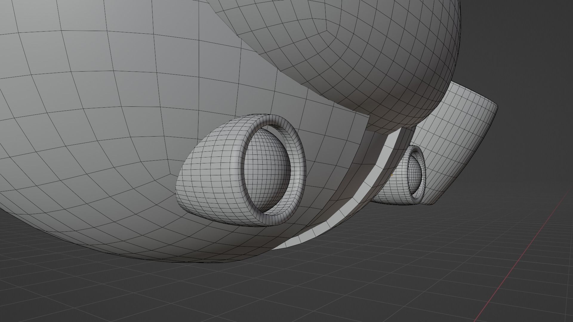 Aviated Robot - Golden Version 3D model_25