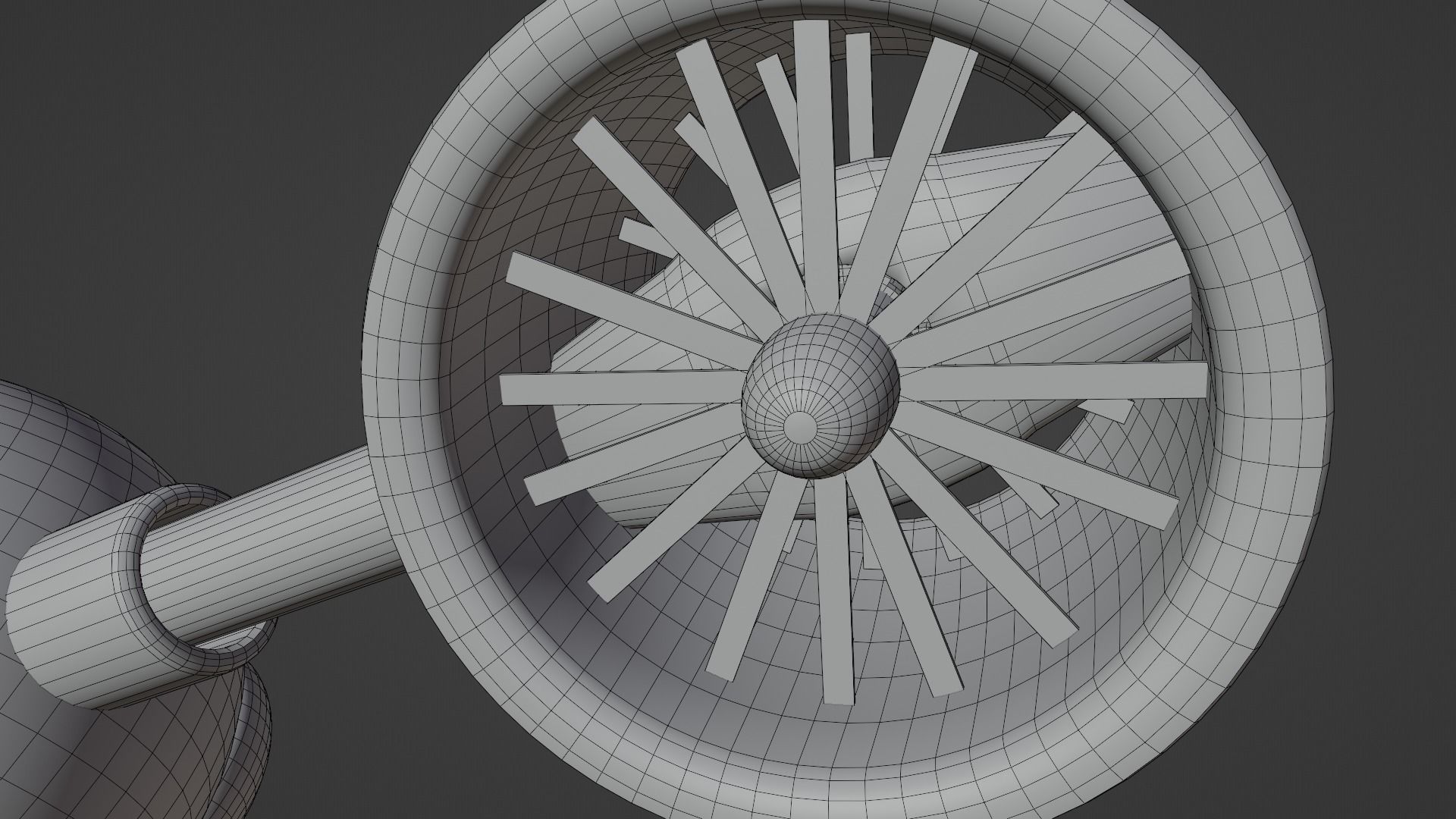 Aviated Robot - Golden Version 3D model_27