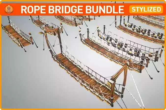 Fantasy Rope Bridge Bundle