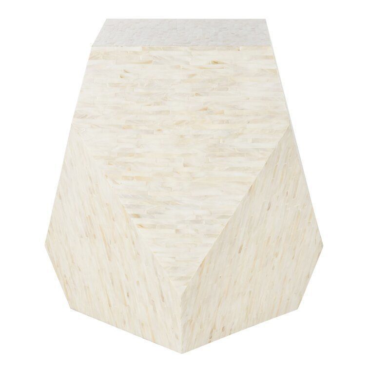 Abba Block End Table 3D model_5