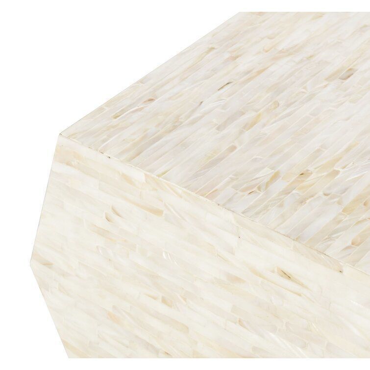 Abba Block End Table 3D model_7