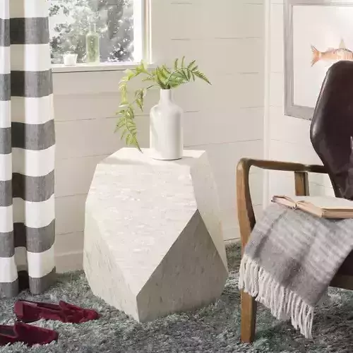 Abba Block End Table