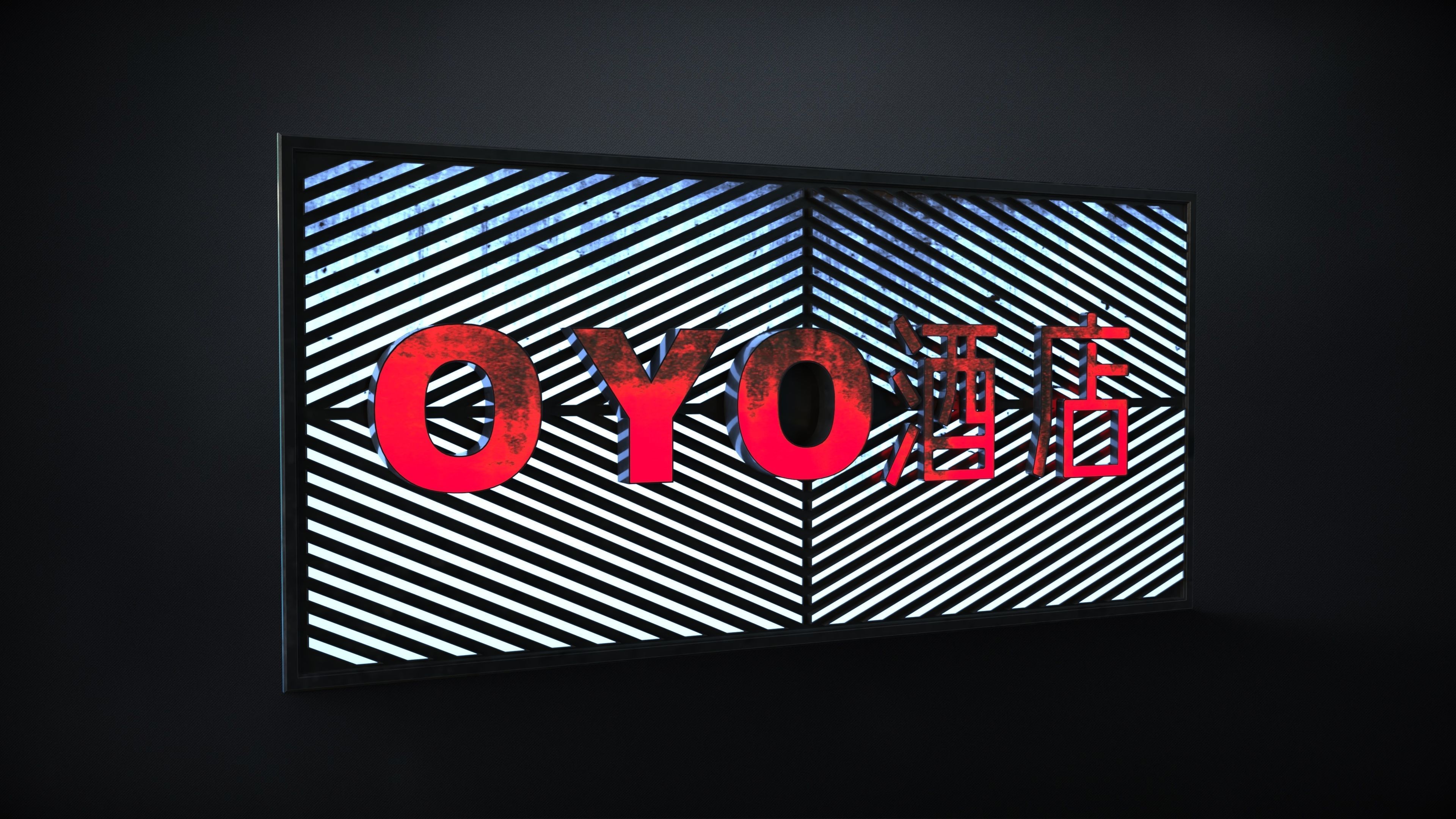 21 SUBD Hard surface Scifi Neons and Signage Vol 1 3D model_20