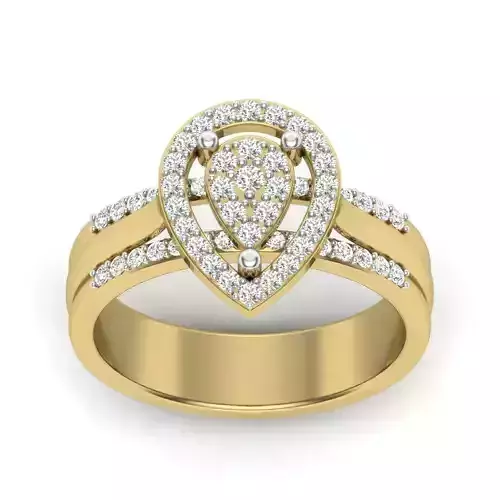 Women ring 3dm Render details