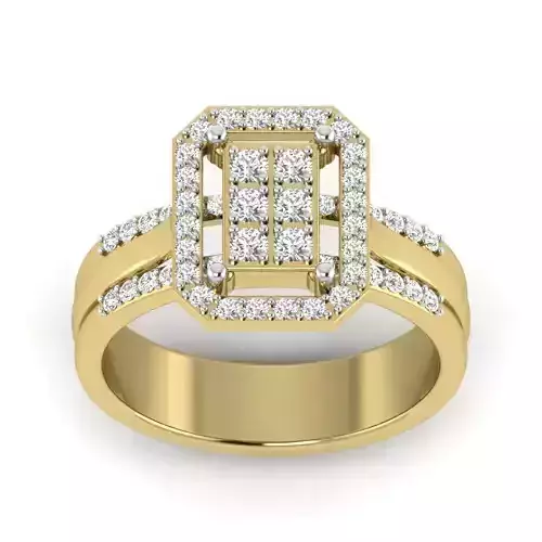 Women ring 3dm Render details