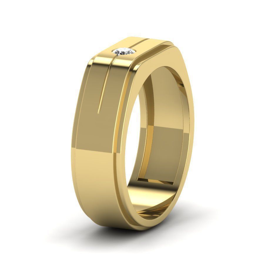 Men ring 3dm Render details 3D print model_2