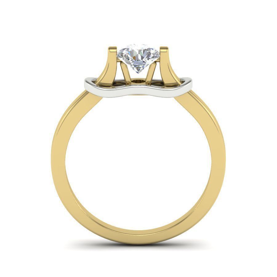 Women ring 3dm Render details 3D print model_1
