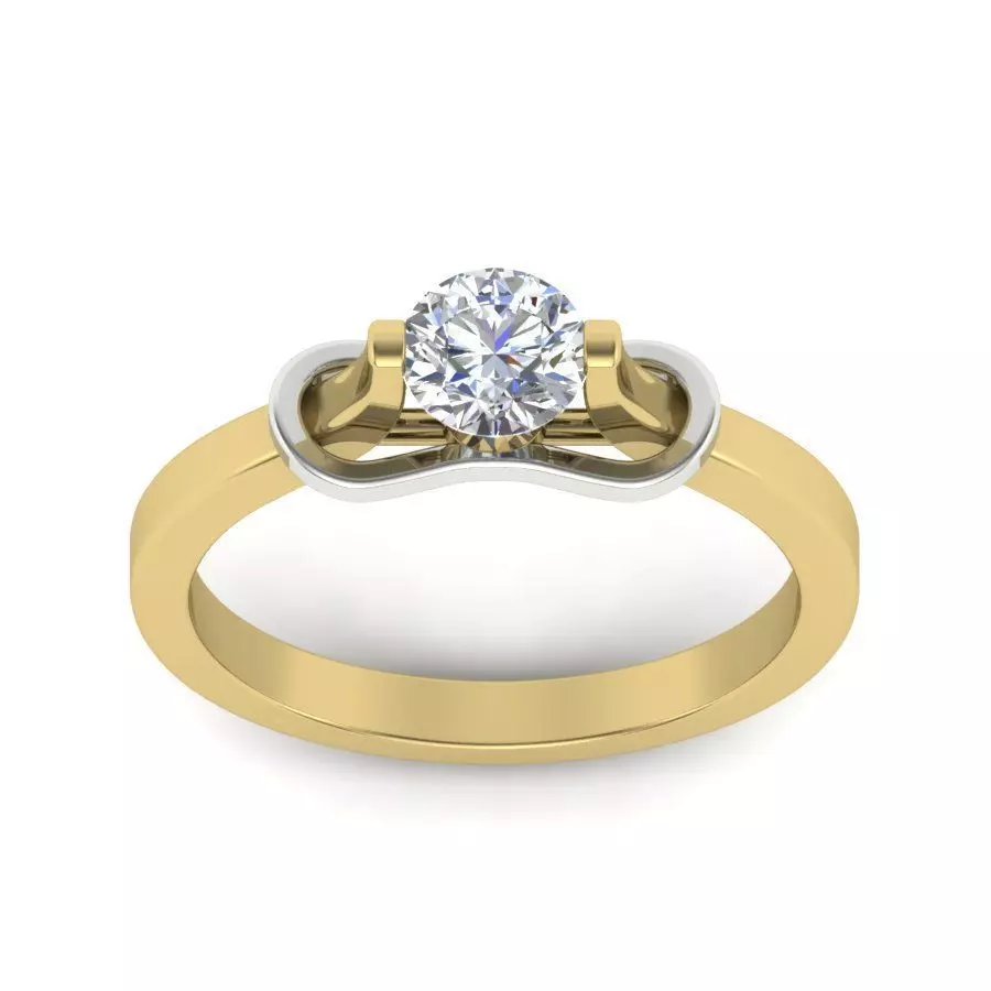 Women ring 3dm Render details 3D print model_0