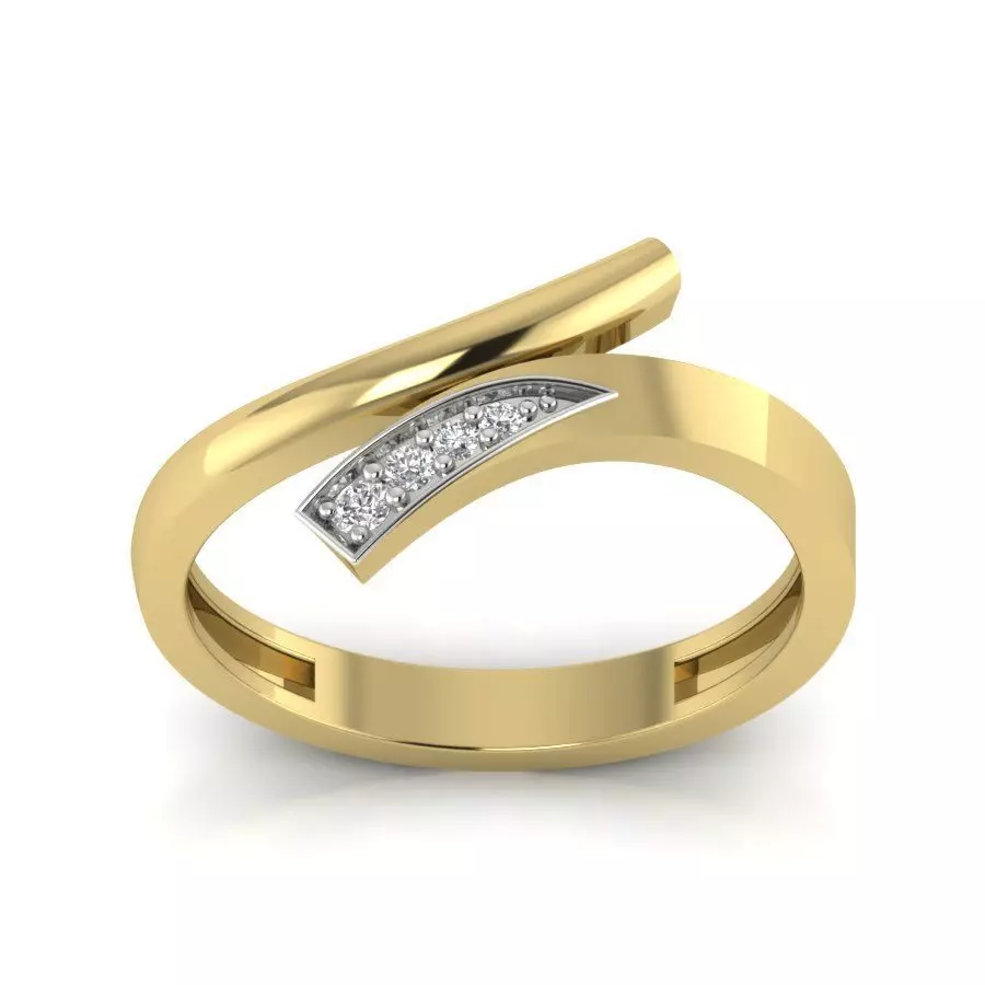 Women ring 3dm Render details 3D print model