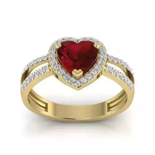 Women ring 3dm Render details