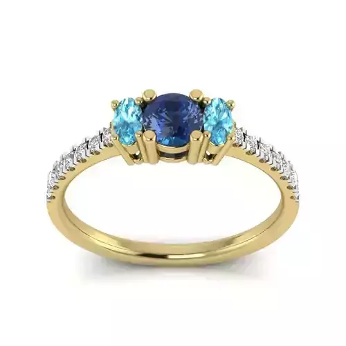 Women ring 3dm Render details