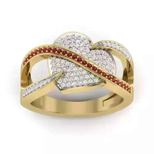 Women ring 3dm Render details