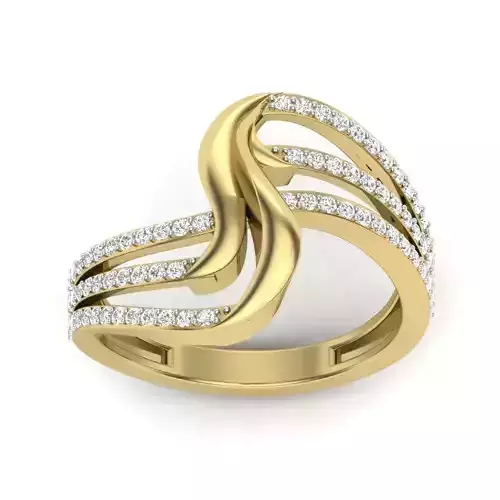 Women ring 3dm Render details