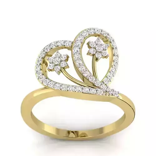 Women ring 3dm Render details