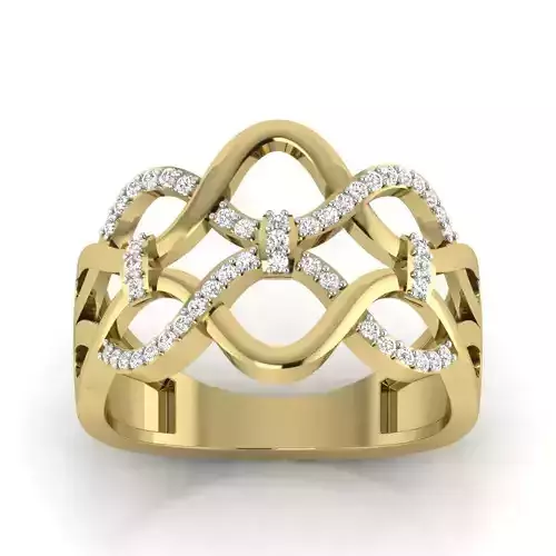 Women ring 3dm Render details