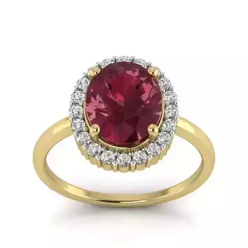 Women ring 3dm Render details