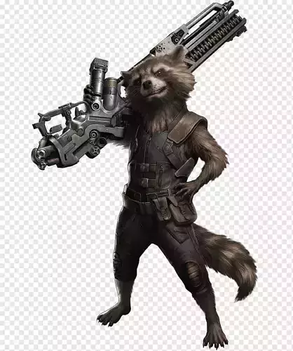 rocket  guardianes de la galaxia