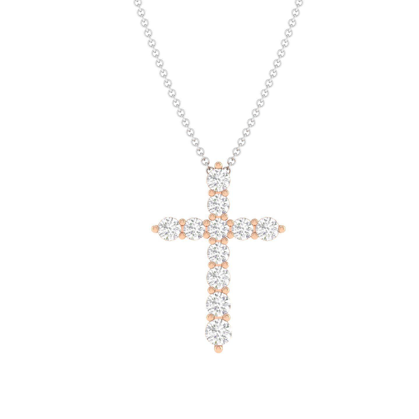 Cross pendant 3dm stl jcd render details 3D print model_18