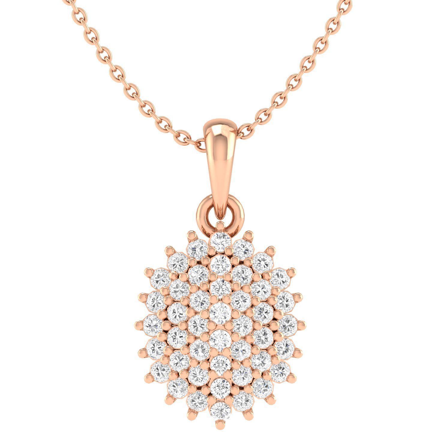 Women round fancy pendant 3dm stl jcd render details 3D print model_18