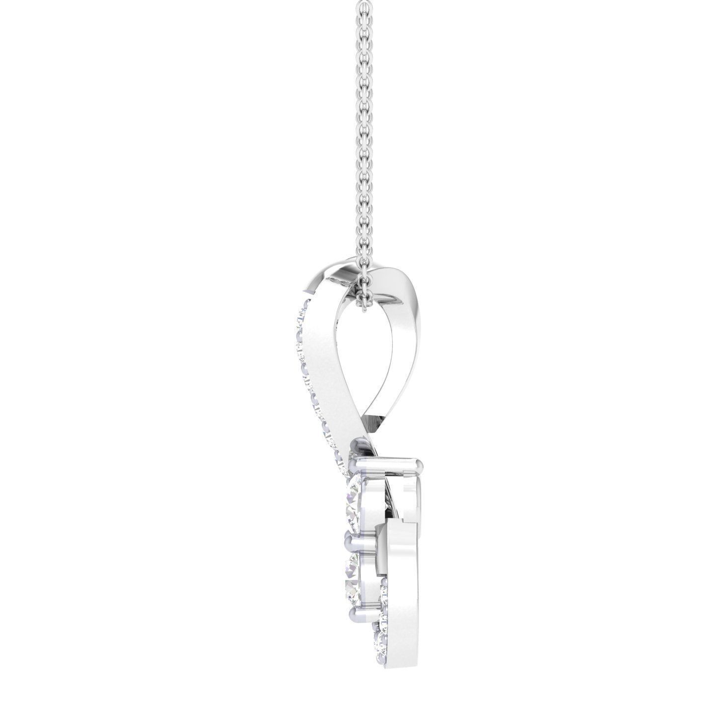 Women cocktail pendant 3dm stl jcd render details  3D print model_4