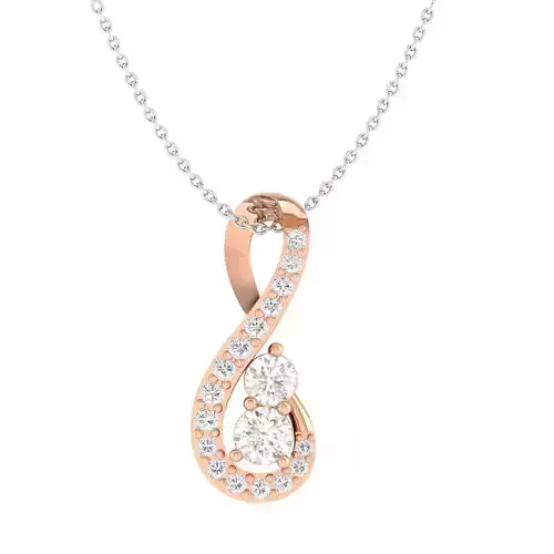 Women cocktail pendant 3dm stl jcd render details  3D print model