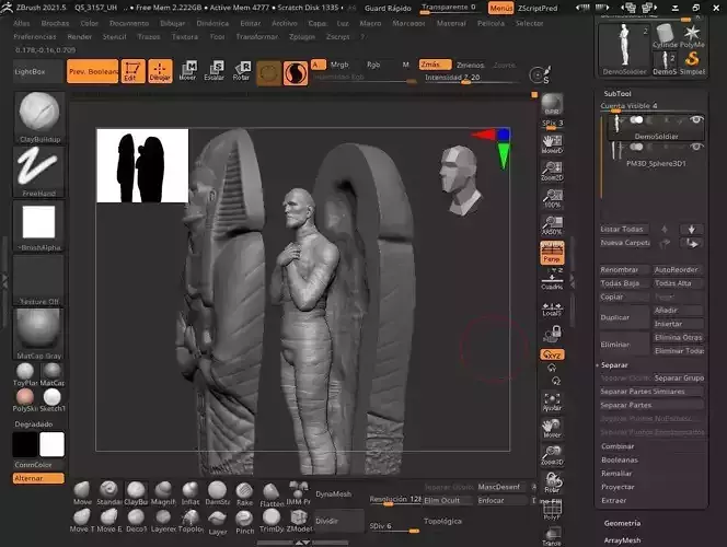 karloff mummy momia  3D model