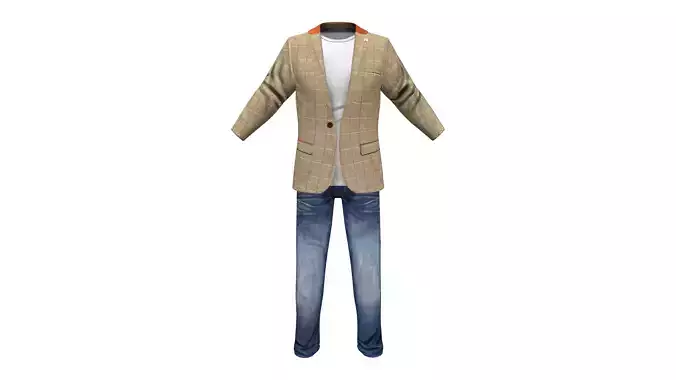 Men Tweed Jacket Outfit