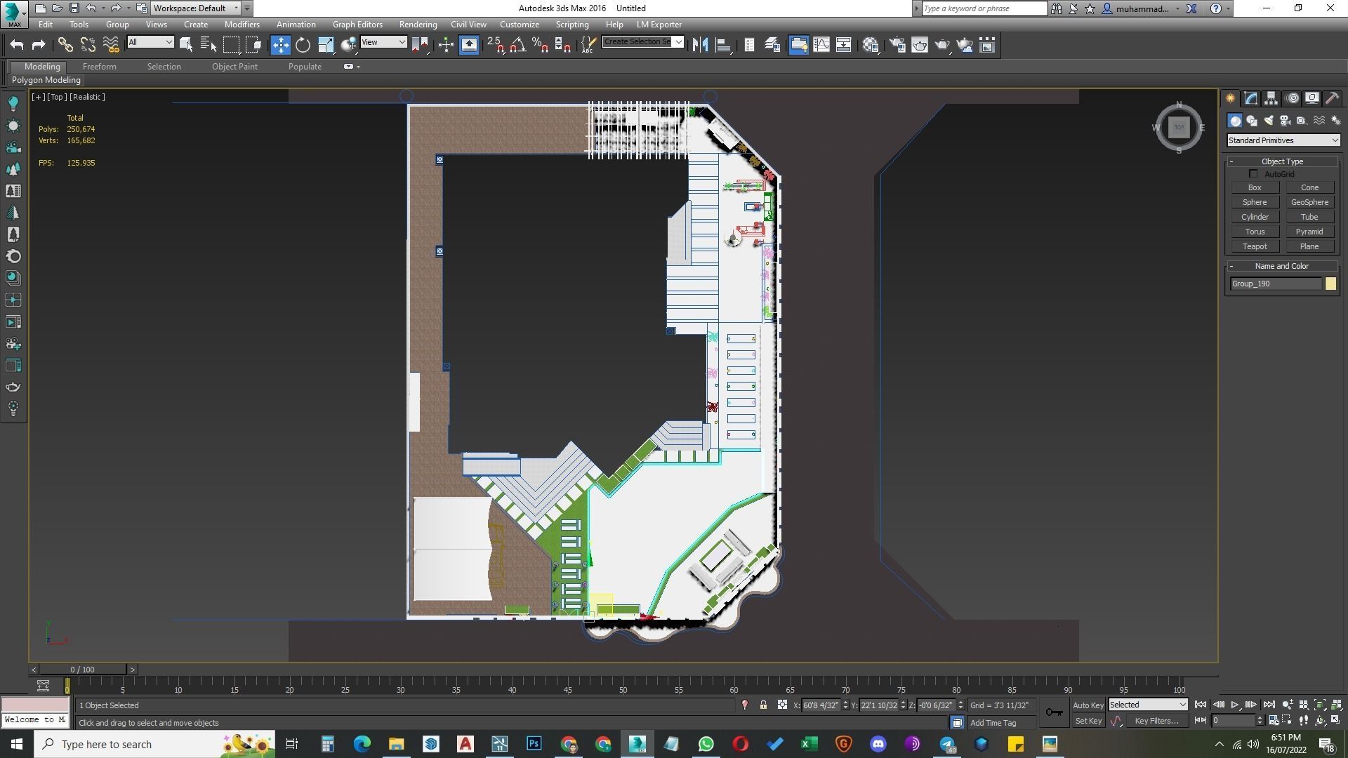 Landscape design of luxury house render in Lumion  Low-poly 3D model_14