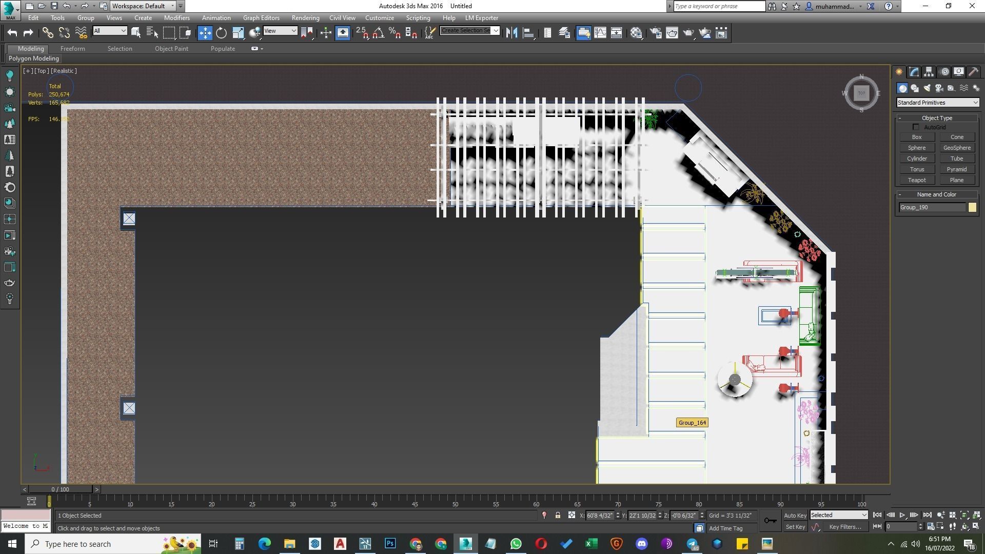 Landscape design of luxury house render in Lumion  Low-poly 3D model_9