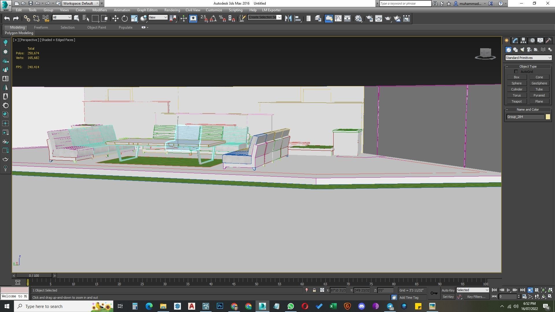 Landscape design of luxury house render in Lumion  Low-poly 3D model_13