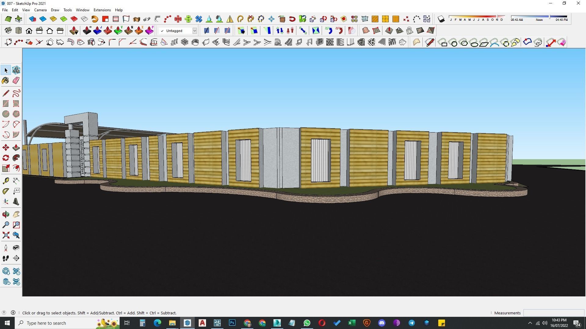 Landscape design of luxury house render in Lumion  Low-poly 3D model_31
