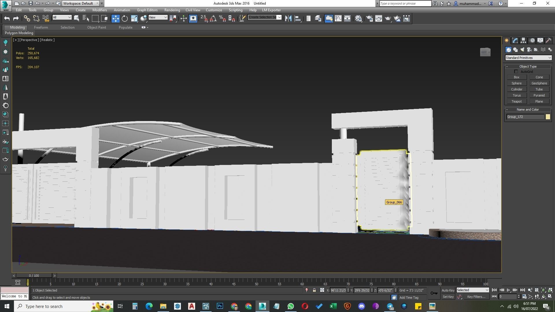 Landscape design of luxury house render in Lumion  Low-poly 3D model_12