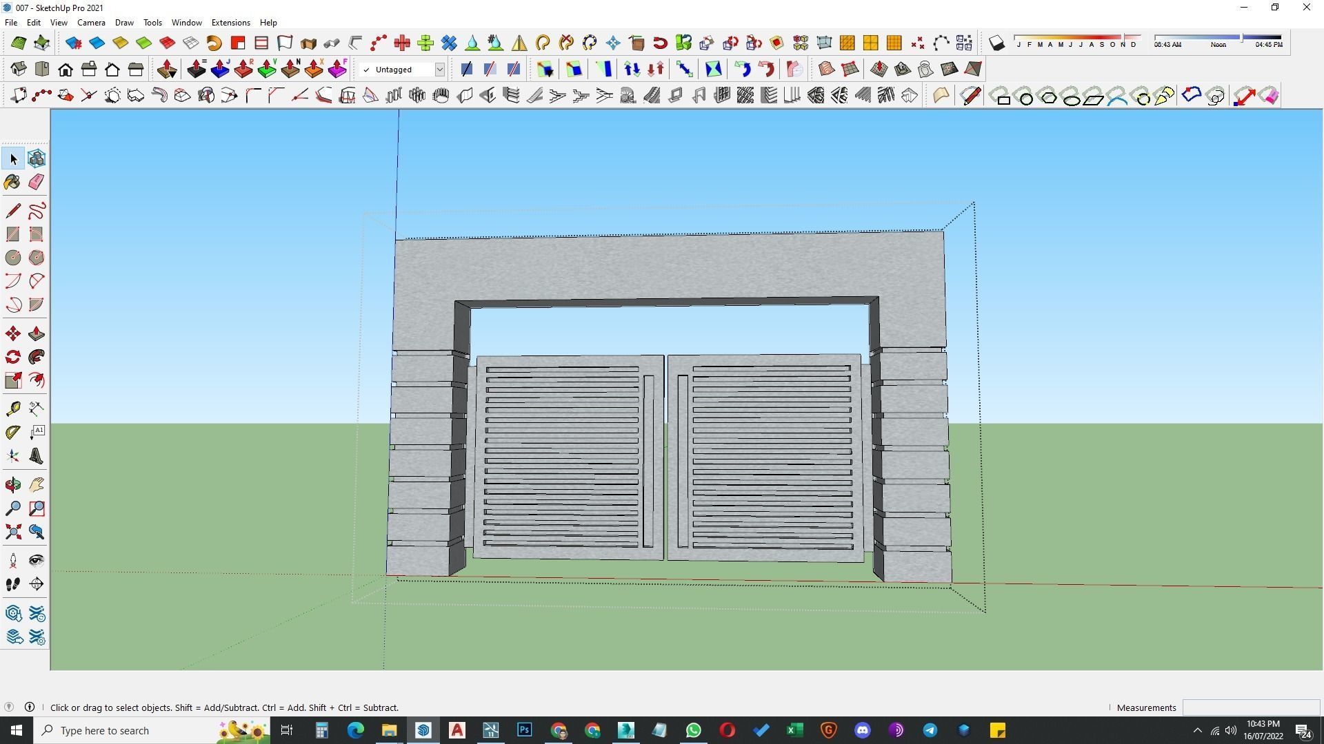 Landscape design of luxury house render in Lumion  Low-poly 3D model_34