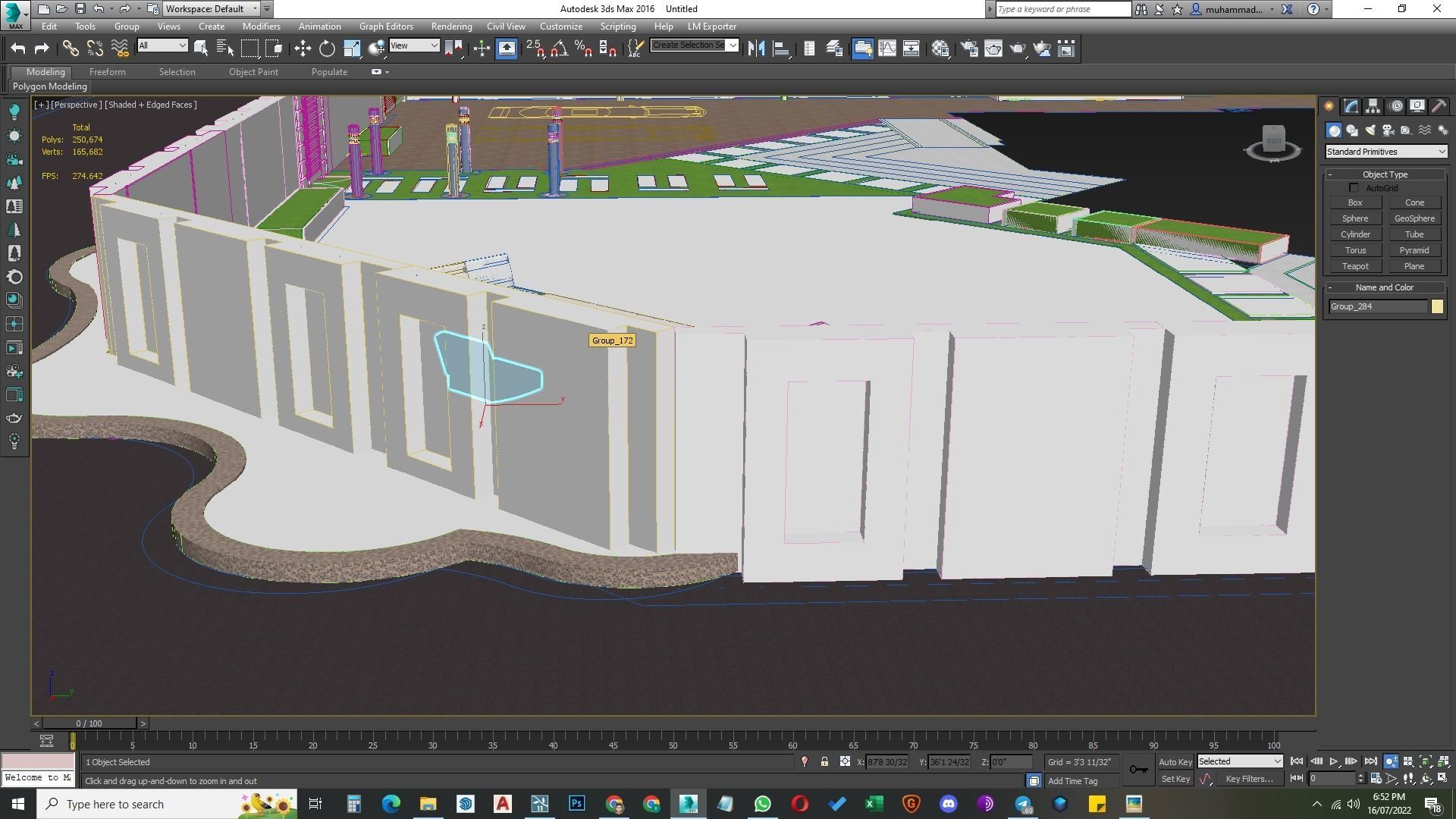 Landscape design of luxury house render in Lumion  Low-poly 3D model_20