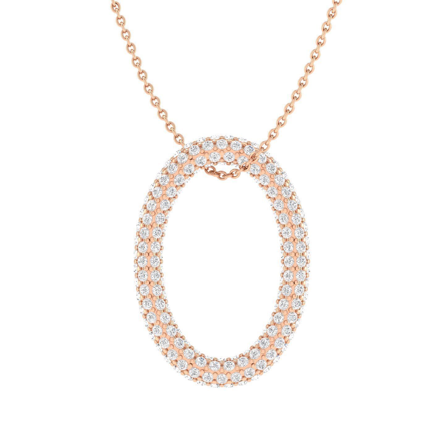 Women pendant 3dm stl jcd render details  3D print model_12