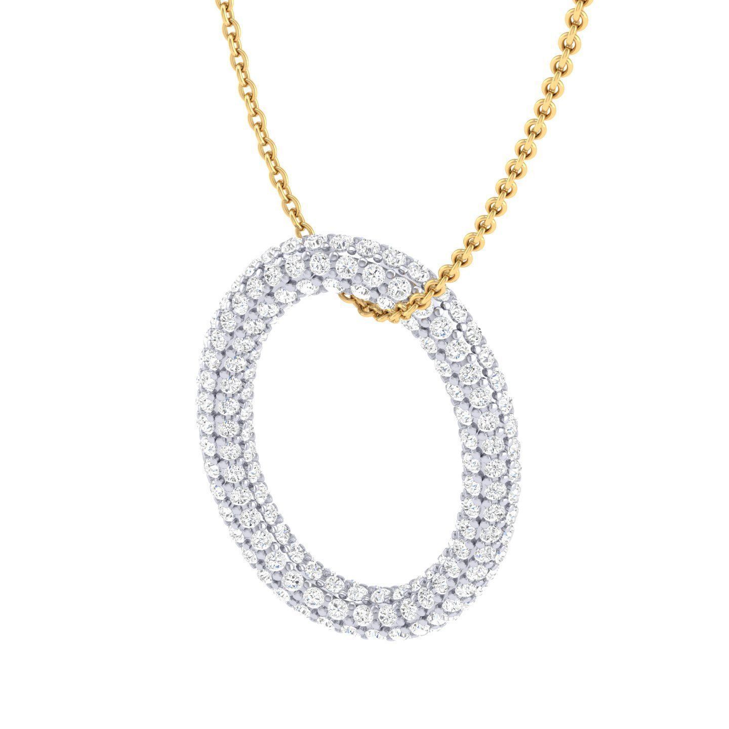 Women pendant 3dm stl jcd render details  3D print model_17