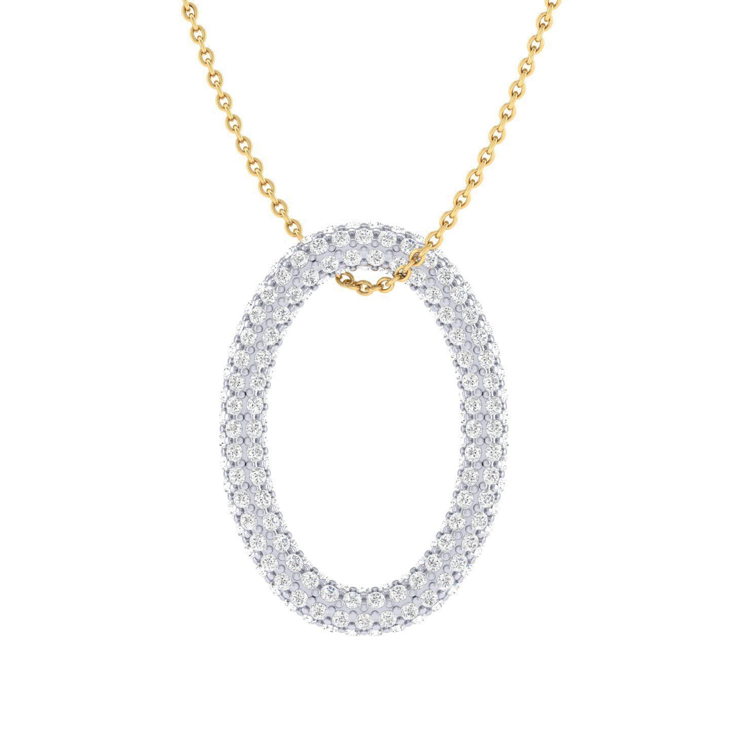 Women pendant 3dm stl jcd render details  3D print model_15