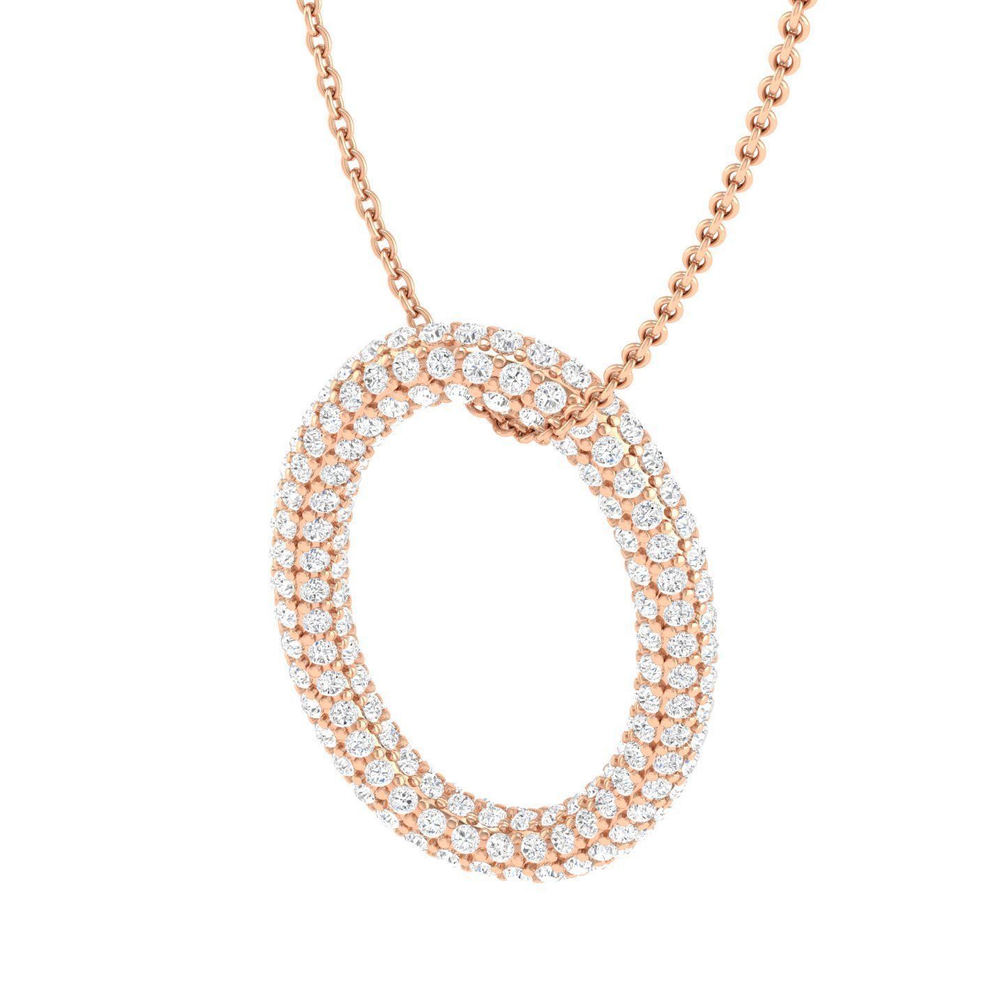 Women pendant 3dm stl jcd render details  3D print model_2