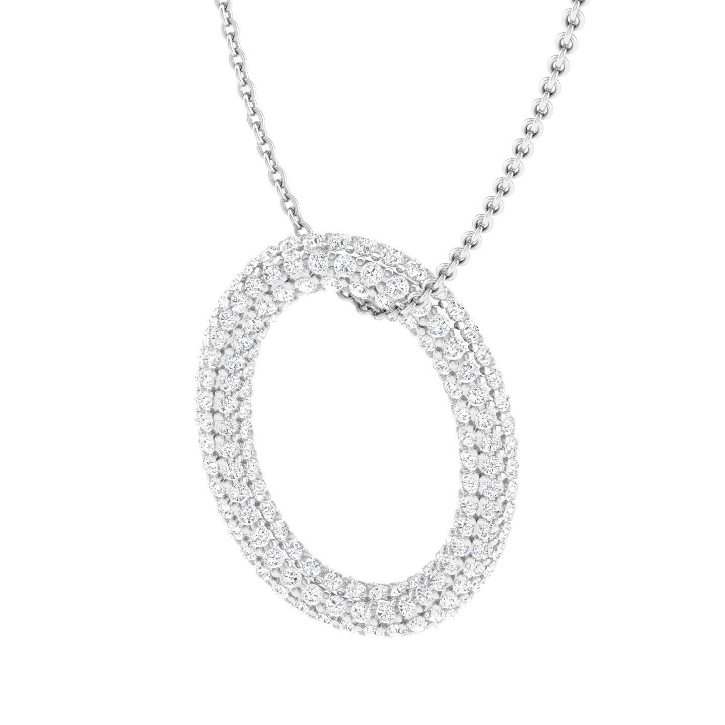 Women pendant 3dm stl jcd render details  3D print model_19